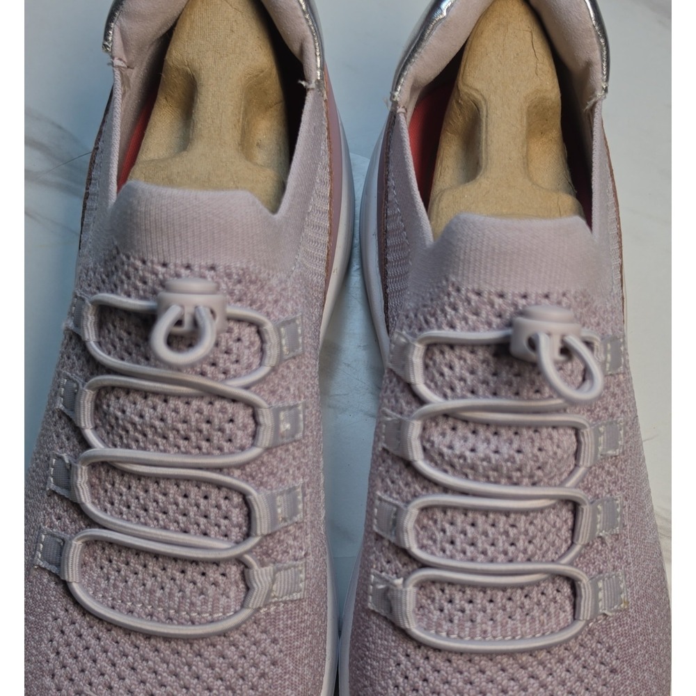 Easy Spirit Denise Austin SEASTRID2 Lavender Pink Slip On Mesh Women's Sneakers